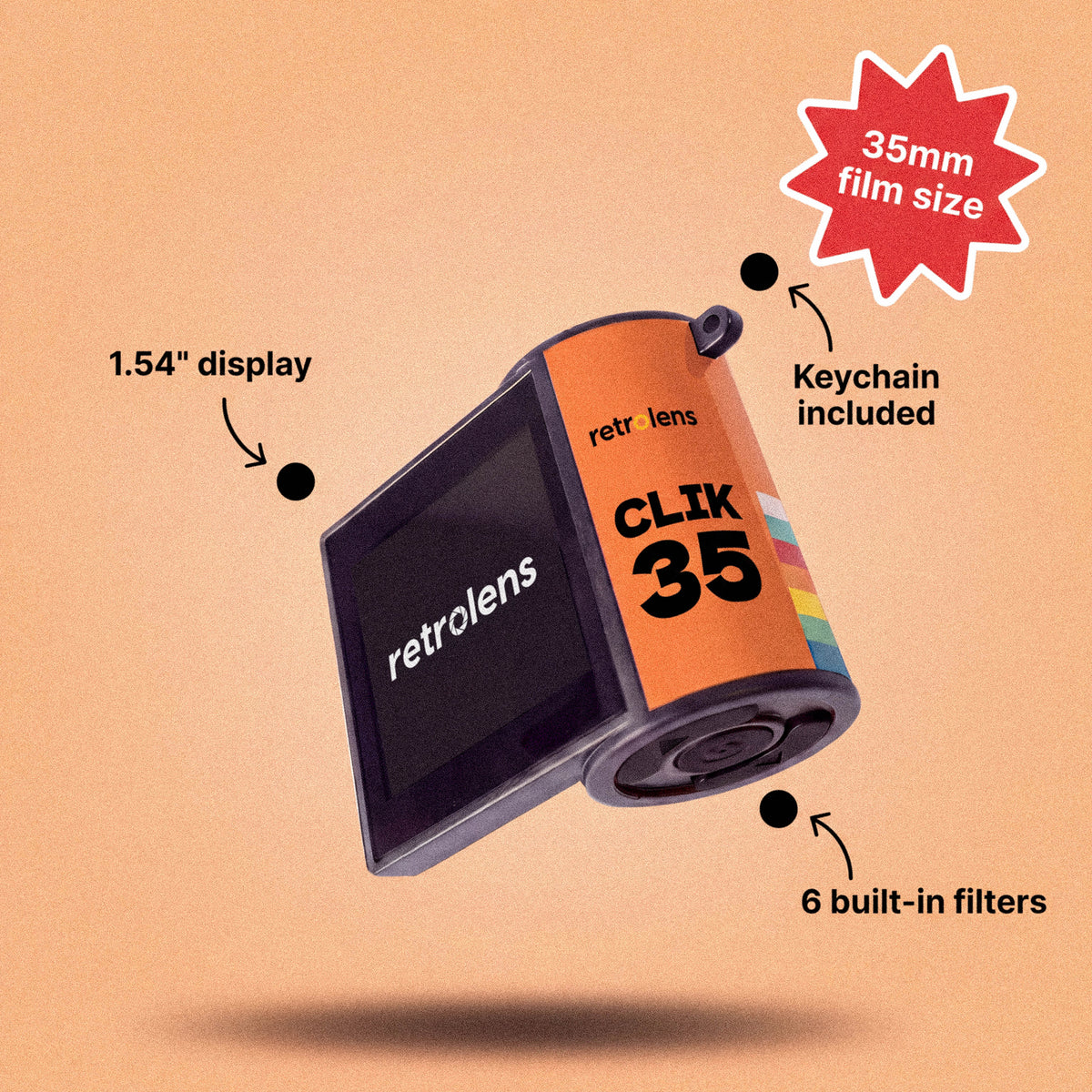 Digital Keychain Camera | Clik35