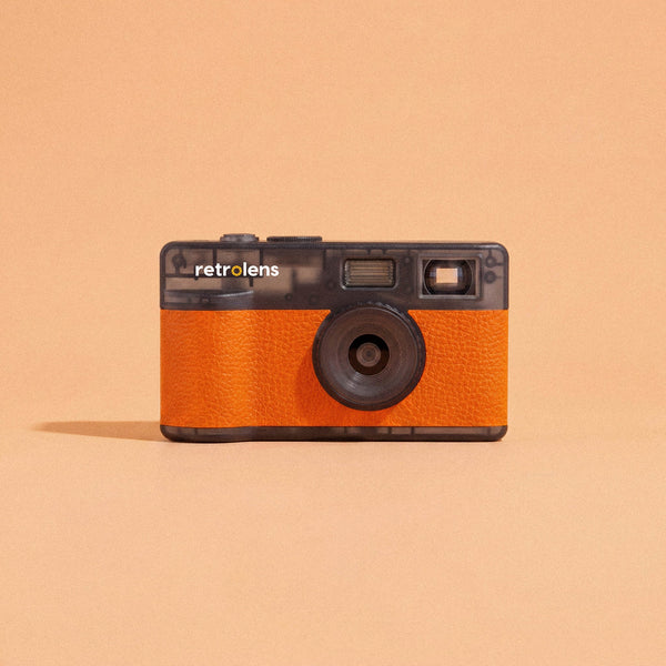 Retrolens Digital Film Camera | Transparent Coral – retrolens